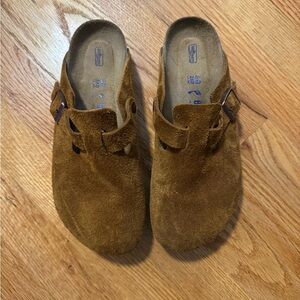Birkenstock Boston Soft Footbed - Mink